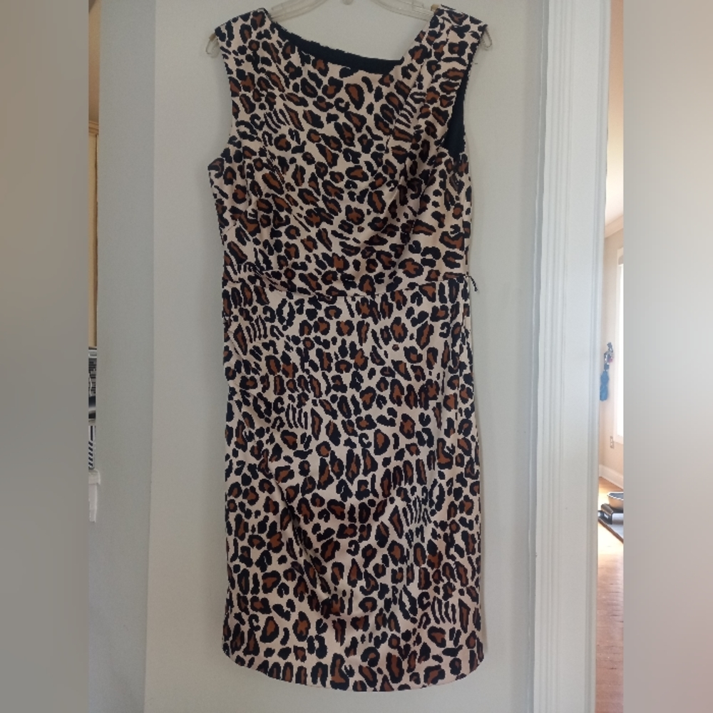 Saks Fifth Avenue Leopard Skirt